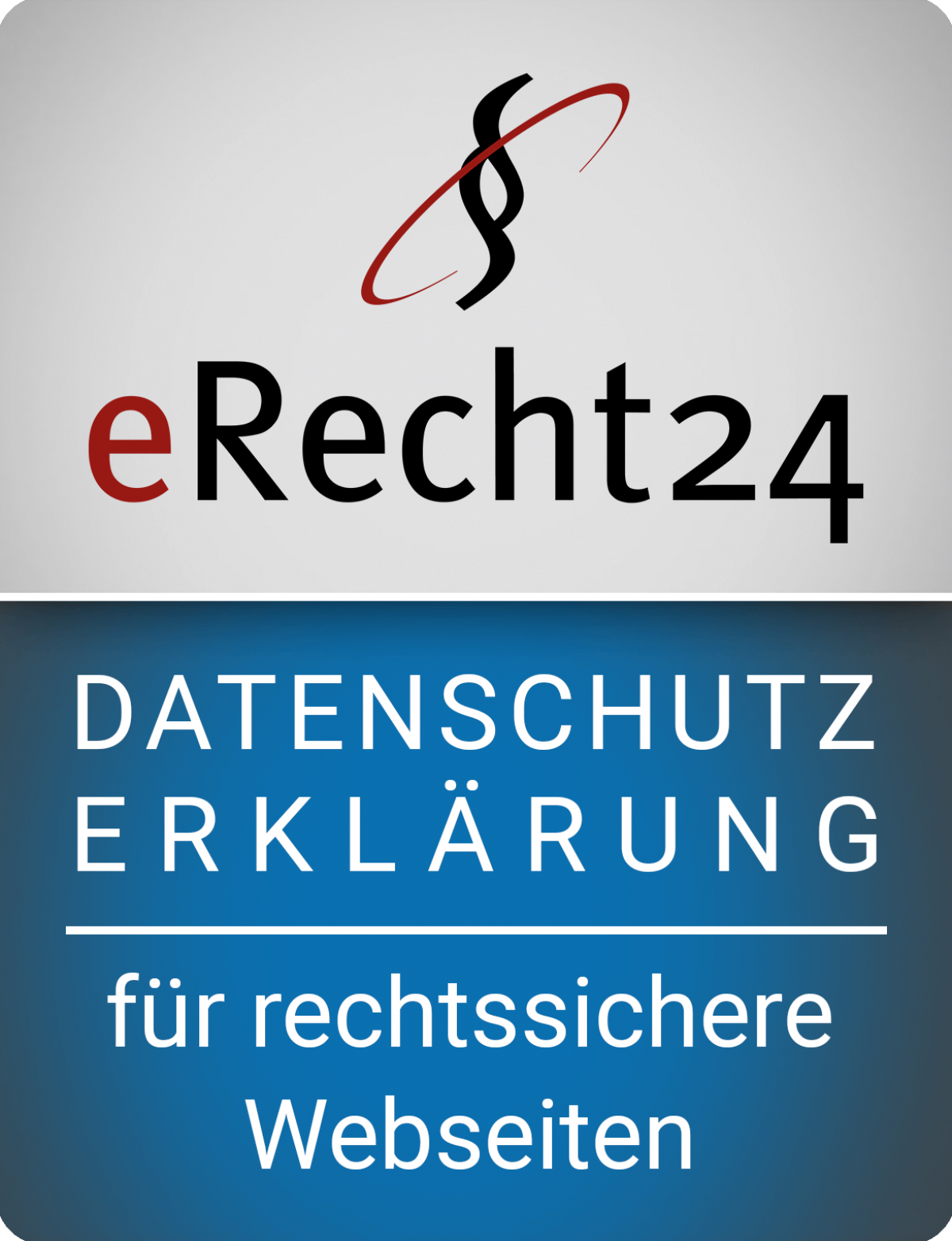 Datenschutzerklärung von eRecht24.de